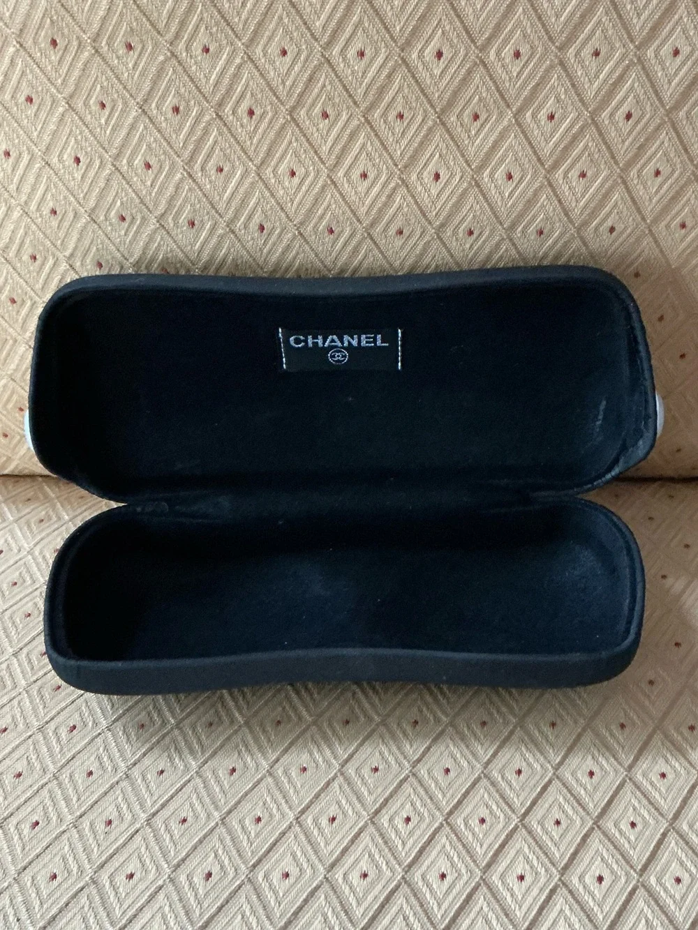 CHANEL Black Box and Black Embossed Eyewear Case - Picture 3 of 9